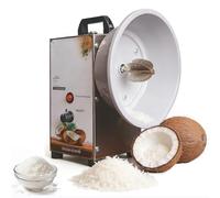 Macchina elettrica della grattugia della ruspa spianatrice della noce di cocco con controllo di velocità, elaborazione efficiente 35KG/H per i negozi al dettaglio, le piccole fabbriche e l'uso