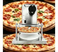 Macchina elettrica della pressa della pasta per la fabbricazione di pizza e patty, spessore regolabile 0,2-5 cm, costruzione dell'acciaio inossidabile, stampaggio uniforme per alto rendimento