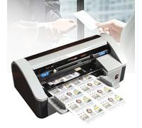 Macchina elettrica della taglierina della carta, regolatore della ghigliottina della carta del margine regolabile per il dimensionamento professionale dei biglietti da visita