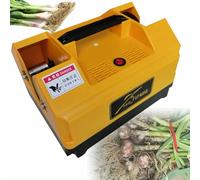 Macchina elettrica della taglierina della radice e del gambo dell'aglio, progettazione a doppia testa per la rimozione efficiente della parte superiore e della coda