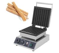 Macchina elettrica di Churro commerciale per 8 fette di zanziro spagnolo a temperatura regolabile piastra riscaldante non aderente per la colazione Snack Dessert