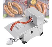 Macchina elettrica for insaccare salsicce, macchina for legare salsicce commerciale, 2 modalità di commutazione, apertura da 50 mm/1,96 pollici, legatura automatica elettrica, legatrice