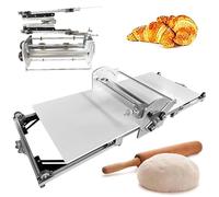 Macchina elettrica for la stesura della pasta pieghevole, sfogliatrice elettrica in acciaio inossidabile con tavola for la stesura, macchina elettrica for la stesura della pasta