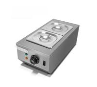 Macchina elettrica for sciogliere il cioccolato e formaggio, riscaldatore commerciale for doppia pentola calda, caldaia a fontana, cilindro di immersione, fusore, scaldapadelle per uso fai da te