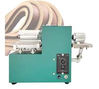 Macchina elettrica for tagliare strisce di pelle a doppia testa, macchine da taglio for pelli a velocità regolabile, larghezza di taglio da 60 W, 2-86 mm, for la lavorazione di borse