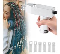 Macchina elettrica istantanea per dreadlocks, portatile, compatibile con dimensioni da 6 a 16 mm, crea locs istantanei senza sforzo