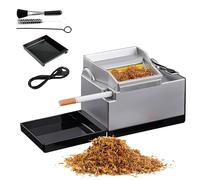 Macchina elettrica per arrotolare sigarette, arrotolatore automatico per tabacco con vassoio portaoggetti, tubo da 6,5 mm e 8 mm, motore ad