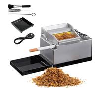 Macchina elettrica per arrotolare sigarette, arrotolatrice automatica per tabacco con vano portaoggetti, tubo da 6,5 mm e 8 mm, motore ad