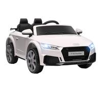 Macchina Elettrica per Bambini 12V con Licenza Audi TT Bianco