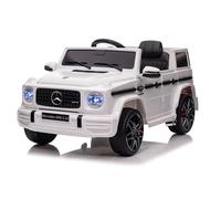 Macchina Elettrica per Bambini 12V con Licenza Mercedes AMG G 63 Bianca