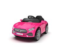 Macchina Elettrica per Bambini 12V con Licenza Mercedes CLS Small Rosa