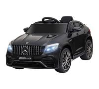 Macchina Elettrica per Bambini 12V con Licenza Mercedes GLA 45 AMG Nera