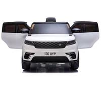 MACCHINA ELETTRICA PER BAMBINI 12V LAND ROVER VELAR BIANCO