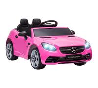 AYIAPLAY Macchina Elettrica per Bambini 3-6 Anni con Telecomando e Luci LED