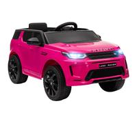 Macchina Elettrica per Bambini 3-6 Anni Land Rover 106x65.5x51 cm Rosa DecHome