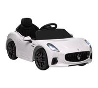 Macchina Elettrica per Bambini con Licenza Maserati Gran Turismo Folgore 12V Bianco