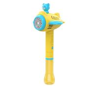 Macchina elettrica per bolle d'aria, soffiatore automatico per bolle, 37 x 16 x 17 cm, design a dieci fori e robusto, per feste in piscina, attrezzature all'aperto per bambini in cortile, compleanno