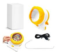 Macchina Elettrica per Braccialetti con Perline - Kit Completo per Creare Gioielli DIY, con Ago ed Elastico, Infilatrice Automatica per Perline di Argilla e Polimero, Regalo Perfetto (Senza Perline)