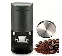 Macchina elettrica per caffè in polvere Pressino automatico per espresso da 58 mm Con pressione regolabile da 5 a 30 kg Da 1 a 3 tempi di pressatura regolabili(Black,Plainweave)