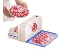 Macchina Elettrica Per Carne Di Gas, Pane E Formaggio Affettatrice Di Carne Con Taglio In Acciaio Inossidabile Ø190 Mm Rimovibile 0-15 Mm Di Spessore Regolabile Adatto Per Uso Domestico E Commerciale