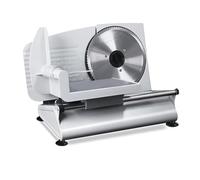 Macchina Elettrica Per Carne Di Gas, Pane E Formaggio Affettatrice Di Carne Con Taglio In Acciaio Inossidabile Ø190 Mm Rimovibile 0-15 Mm Di Spessore Regolabile Adatto Per Uso Domestico E Commerciale
