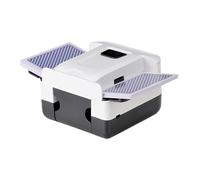 Macchina elettrica per carte: automatico da tavolo silenzioso con design alimentato a batteria, efficiente per mescolare le carte che garantisce una fiera | Dispositivo da gioco