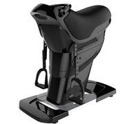 Macchina elettrica per equitazione fitness, 200 W, per addominali, con Bluetooth e 20 velocità, supporta una capacità di 150 kg