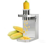 Macchina elettrica per kerneler di mais, trebbiatrice automatica per mais One-Touch, 40 W compatta spogliarellista per mais crudo e cotto, ideale per casa e piccole imprese