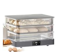 Macchina elettrica per la fermentazione dell'impasto, macchina per la fermentazione del pane allo yogurt con umidificazione automatica e temperatura regolabile per la preparazione di pane, yogurt, v