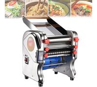 Macchina elettrica per la pasta 2 in 1, automatica per la preparazione di | Macchina elettrica per pasta e noodles 2 in 1 di livello professionale con lame da 2 mm/6 mm, pressa automaticamente l'