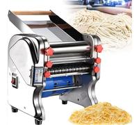 Macchina elettrica per la pasta da 550 W con lama da 2,5 mm per uso | Questa macchina per la pasta elettrica da 550 W è dotata di una taglierina da 2,5 mm, ideale per preparare comodamente