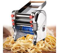 Macchina elettrica per la pasta, pressa automatica per noodles in acciaio | Realizzata in acciaio inossidabile per una maggiore durata, questa pressa per pasta elettrica automatica ti aiuta a preparare