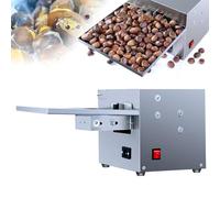 Macchina Elettrica Per La Pelatura Delle Castagne, Pelatrice Automatica a Intaglio, Capacità Produttiva 50 Kg/h, Profondità Di Apertura 0,5-2,5 Mm, Doppia Modalità Di Alimentazione, Ampio Vassoio Per