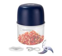 Macchina elettrica per l'aglio,per la lavorazione degli alimenti - Processore alimentare wireless multifunzionale portatile per cucina, alimenti per bambini, e preparazione rapida
