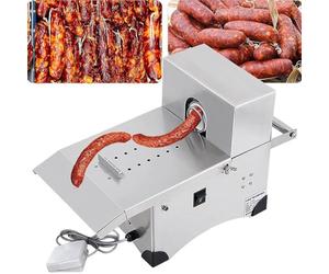 Macchina elettrica per legare salsicce, macchina automatica per legare salsicce da 200 W, macchina per legare salsicce commerciale per ristoranti, diametro massimo 50 m, insaccatrice per salsicce