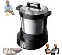 Macchina elettrica per l'igname pestata da 6 litri, robot da cucina automatico per rondini africani, martellante per cucinare e martellare, orario e servizio per 4-5 persone per Fufu Amala Banku