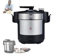Macchina elettrica per l'igname pestato, robot da cucina automatico per rondini africani da 6 litri, macchina per cucinare e martellare 1000 W, servire 5-6 persone per Fufu Amala Banku