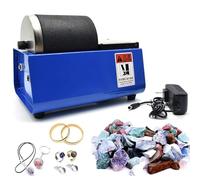 Macchina elettrica per lucidare pietre preziose con barilotto in gomma a tenuta stagna, trazione a doppia ruota/riduzione del rumore per geologia