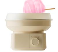 Macchina elettrica per marshmallow per zucchero filato, display digitale, diametro 270 mm, include 10 bastoncini colorati, perfetta per compleanni fai da te