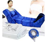 Macchina elettrica per massaggio a compressione ad aria per pressoterapia a tutto il corpo, drenaggio linfatico e sollievo dalla perdita di peso per gambe, piedi, vita e braccia