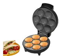 Macchina elettrica per mini torte e quiche da 1000 W, riscaldamento fronte/retro con lampada a LED e piedini antiscivolo, macchina per cupcake antiaderente per snack e dessert