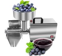Macchina Elettrica Per Passare Il Pomodoro Colino elettrico, macinatore commerciale da 450 W, macinazione con imbuto grande da 8,4 pollici, capacità 50 kg/h, spremiagrumi per alimenti e sals