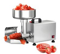 Macchina elettrica per Passare Il Pomodoro, Macchina per la Produzione di Salsa di Pomodoro da 450 W, spremipomodoro e passapomodoro in Acciaio Inossidabile per Salsa di Pomodoro, Fragole e mirtilli