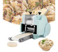Macchina elettrica per pressare e tagliare l'impasto dei wonton, macchina per la pasta dei ravioli per piccole aziende, adatta a cucine e negozi di pasta.