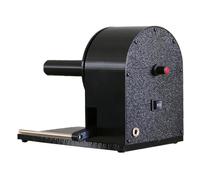 Macchina elettrica per ribobinatrice di etichette, rullo automatico per anime da 25/40/76 mm, larghezza 110 mm, velocità regolabile per codici a barre, etichette di abbigliamento, magazzini, piccole