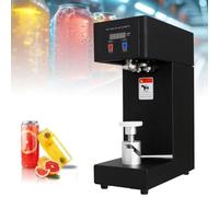 Macchina elettrica per sigillatrice per tazze, sigillatrice e riempitrice automatica per barattoli di latta, altezza di tenuta 14-20 cm, diametro di tenuta 5,5 cm, alta velocità per negozi di bevande