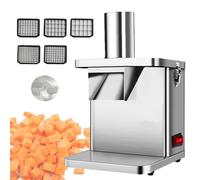 Macchina Elettrica per Tagliare A Cubetti La Frutta, Macchina per Tagliare A Cubetti Le Verdure 250w, 5 Lame A Griglia, per Ristoranti Specification1