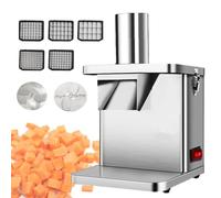 Macchina Elettrica per Tagliare A Cubetti La Frutta, Macchina per Tagliare A Cubetti Le Verdure 250w, 5 Lame A Griglia, per Ristoranti Specification3