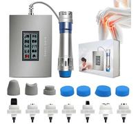 Macchina Elettrica per Terapia con Onde d'Urto, Attrezzatura ESWT con 7 Testine per Disfunzione Erettile, Dolore Profondo per Schiena Collo Piede, Gomito del Golfista, Regalo Per Il Marito(Normal)