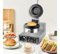 Macchina Elettrica Per Waffle E Hamburger, Macchina Elettrica Commerciale Per Hamburger E Panini, Macchina Per Waffle Antiaderente Con Controllo Tempo E Temperatura, Per Cucine Domestiche